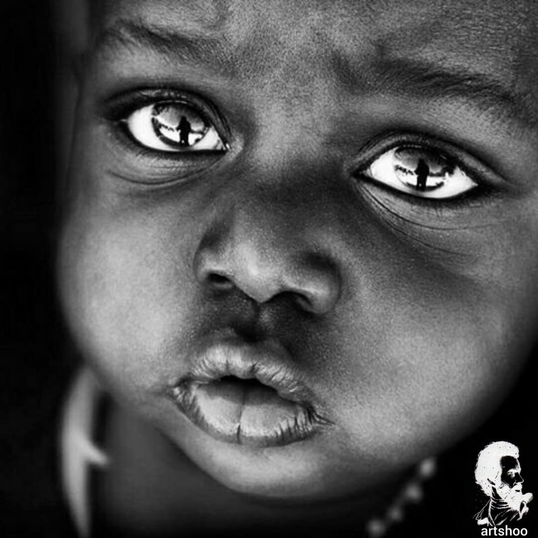 آموزش نقاشی سیاه قلم